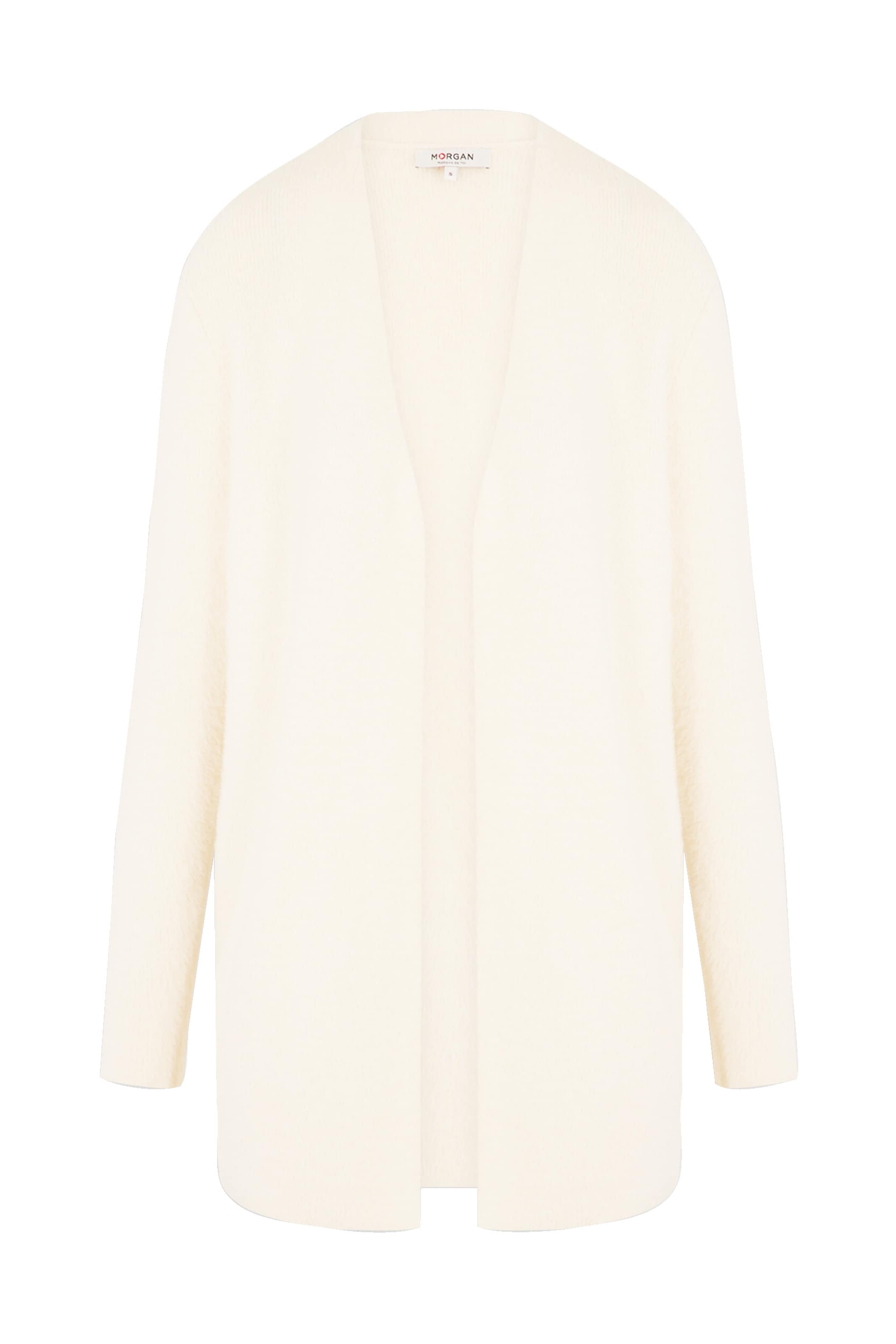 Morgan Knit Cardigan 'LOUIS' in Beige: front