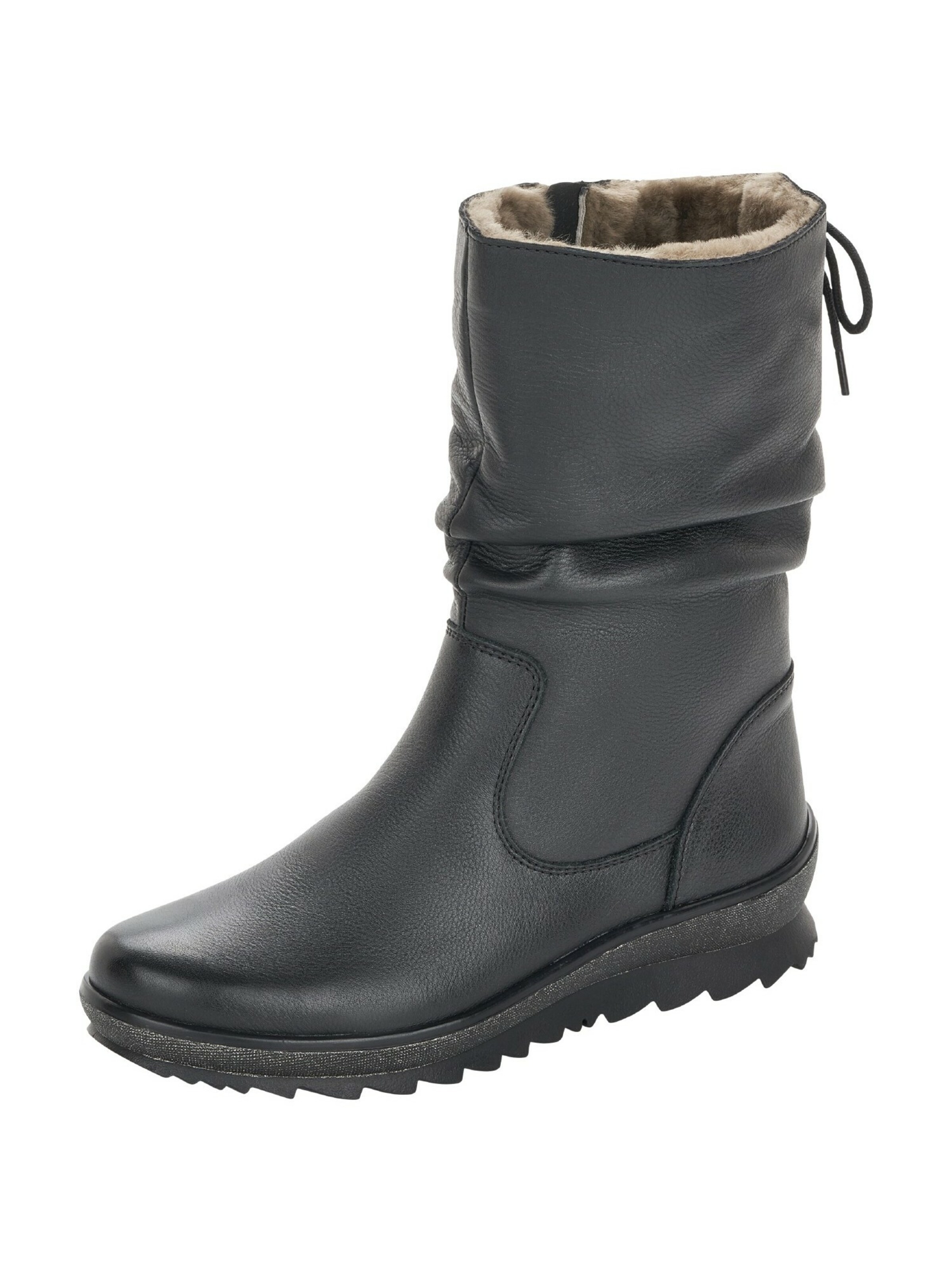 REMONTE - Botim em preto: frente