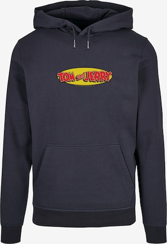 Sweat-shirt 'Tom and Jerry - Inline' ABSOLUTE CULT en bleu : devant