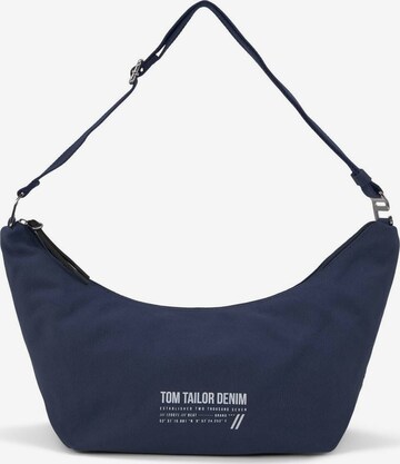 TOM TAILOR DENIM Shoulder Bag 'Lia' in Blue: front