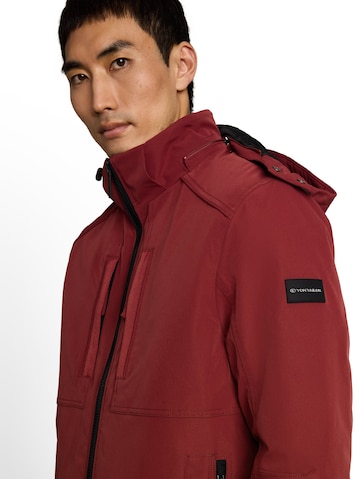 TOM TAILOR - Chaqueta de entretiempo en rojo