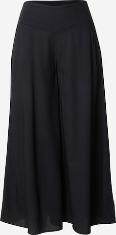 Blutsgeschwister Wide leg Trousers 'in Full Bloom' in Black: front