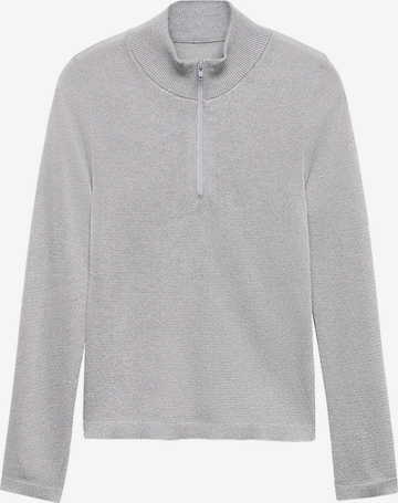 Pull-over 'Cherry' MANGO en gris : devant