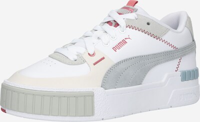 PUMA Sneaker 'Cali' in creme / silbergrau / rauchgrau / kirschrot / weiß, Produktansicht