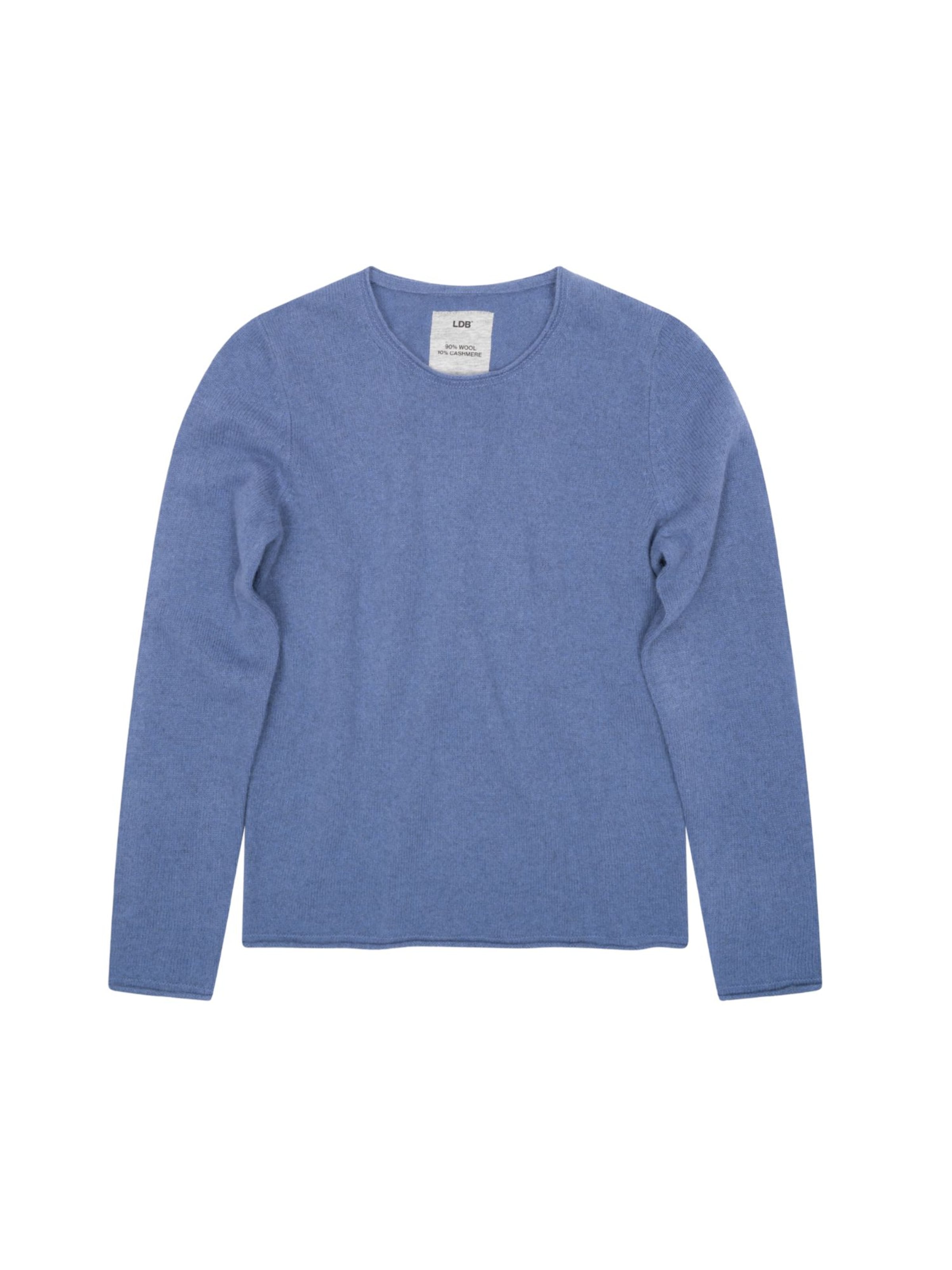 Pull-over 'Wool' LDB en bleu : devant