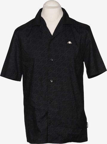 ELLESSE Hemd M in Schwarz: Vorderseite