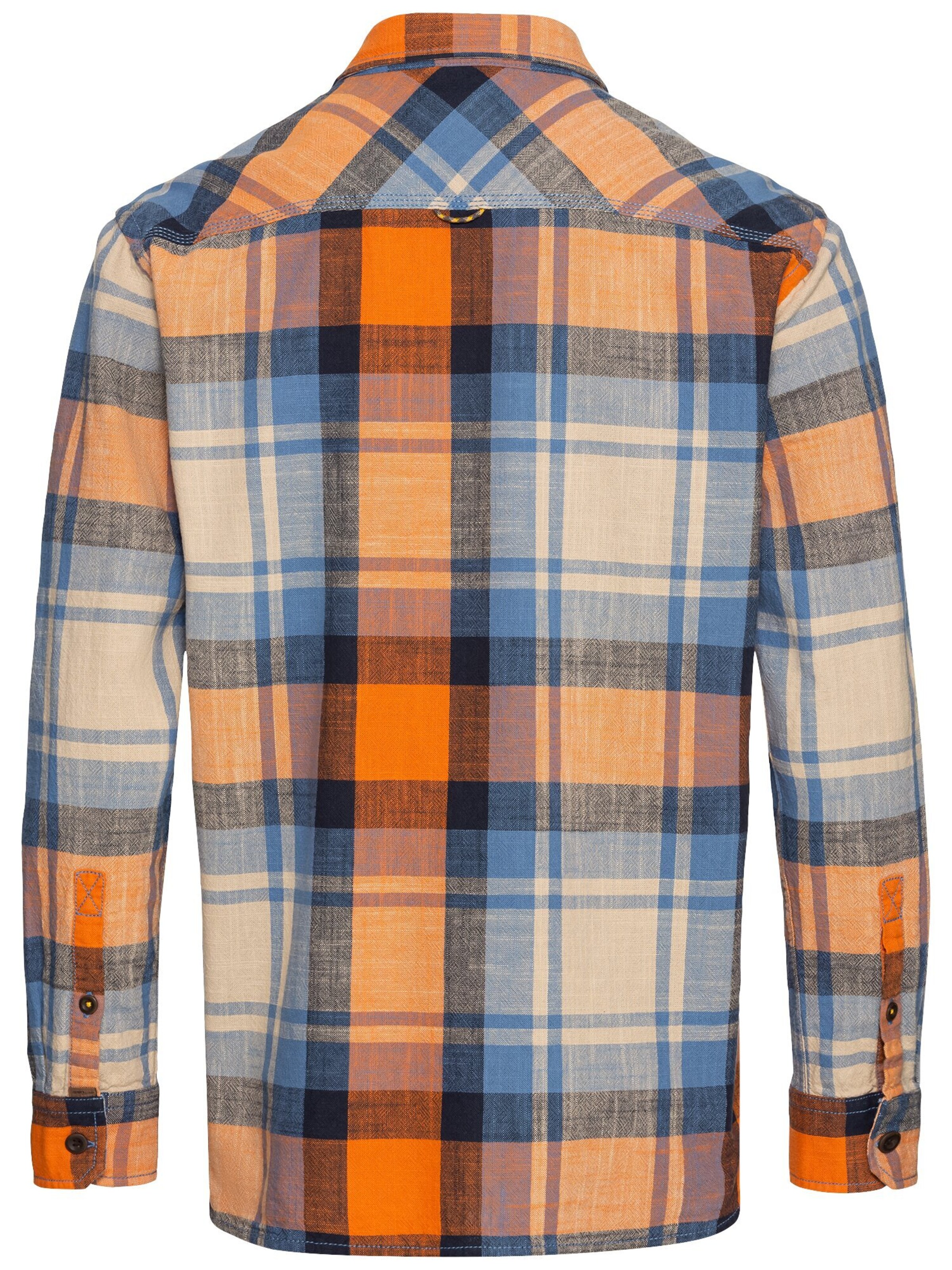 CAMEL ACTIVE Regular fit Button Up Shirt in Orange