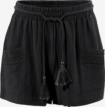 Aniston CASUAL Shorts in Schwarz: Vorderseite