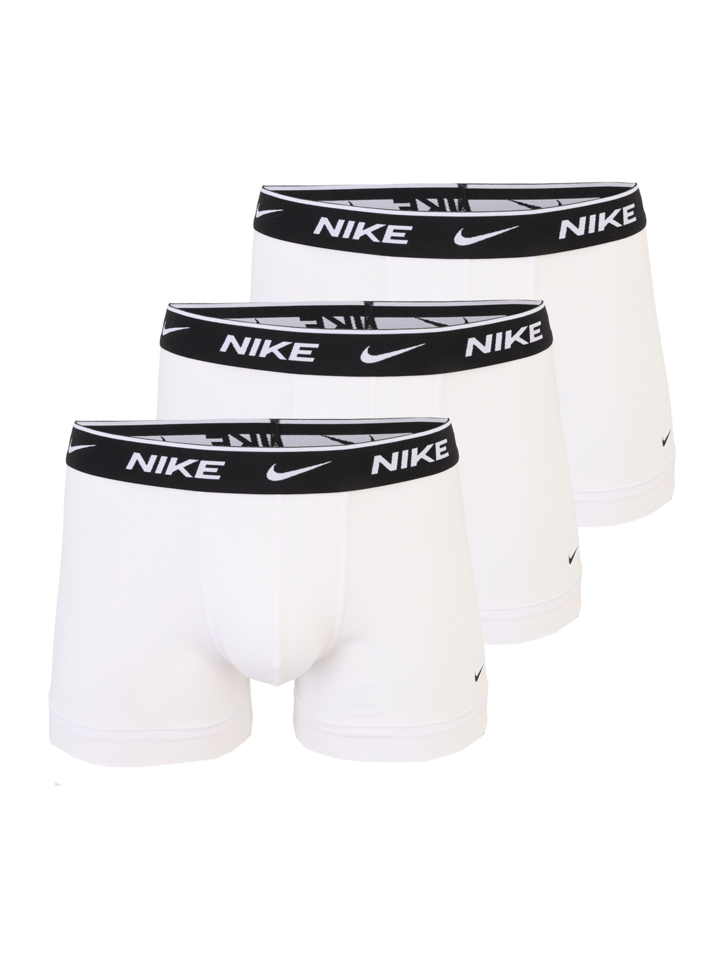 balta NIKE Underwear Boxer trumpikės: priekis