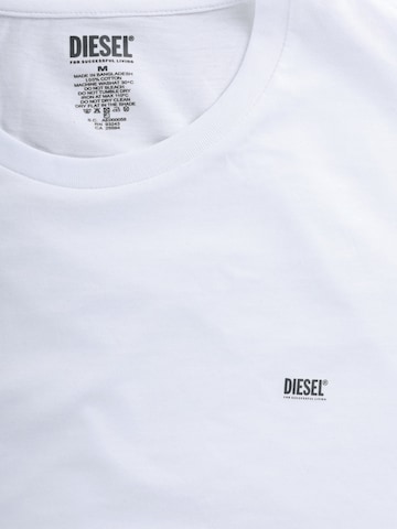 T-Shirt 'UMTEE-RANDAL-TUBE' DIESEL en blanc