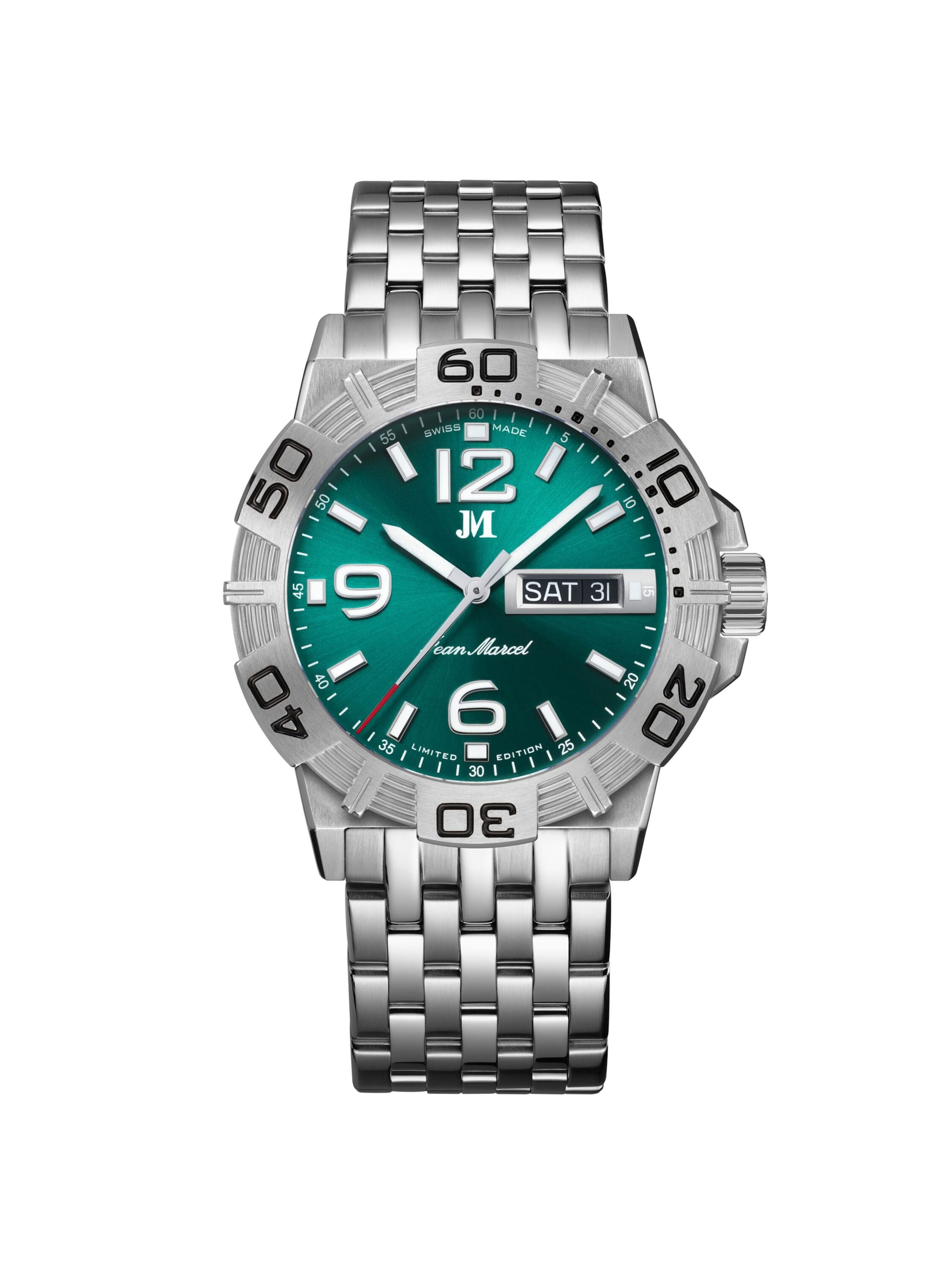 Jean Marcel Analog Watch in Silver: front