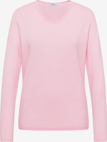 CECIL Pullover in Pink: Vorderseite