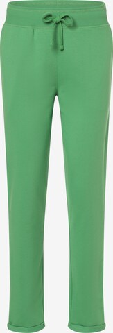 Regular Pantalon Marie Lund en vert : devant