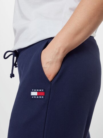 Tommy Jeans Curve Tapered Broek in Blauw