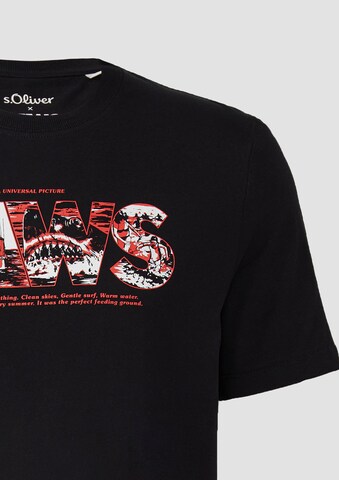 s.Oliver Shirt in Zwart