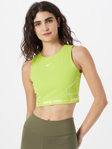 NIKE - Top deportivo en verde: frente