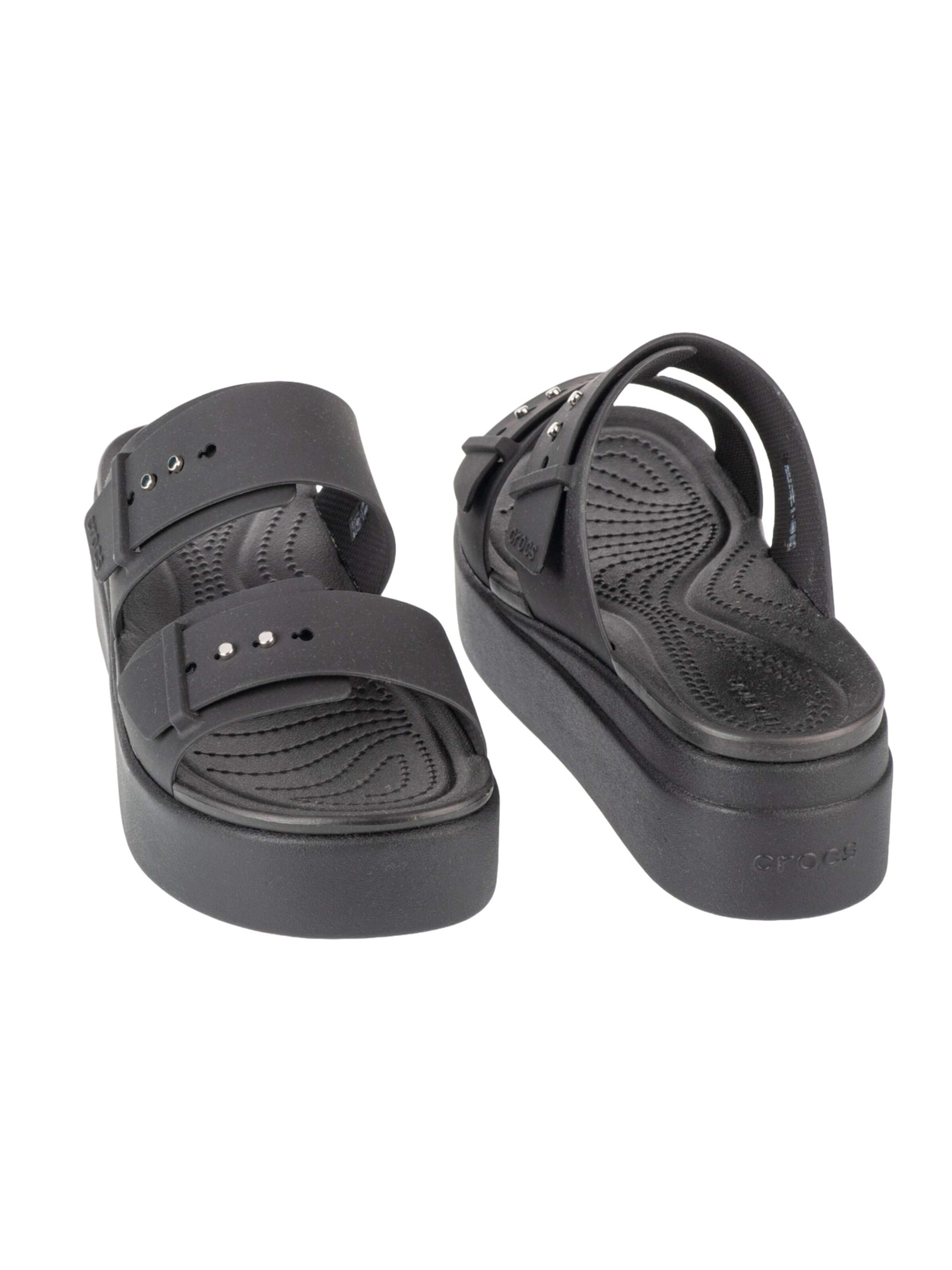Sandales Crocs en noir