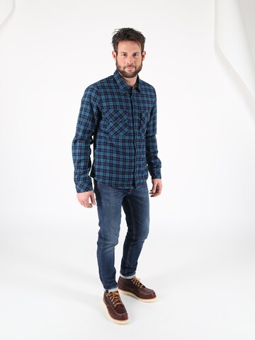 Miracle of Denim Regular fit Button Up Shirt in Blue