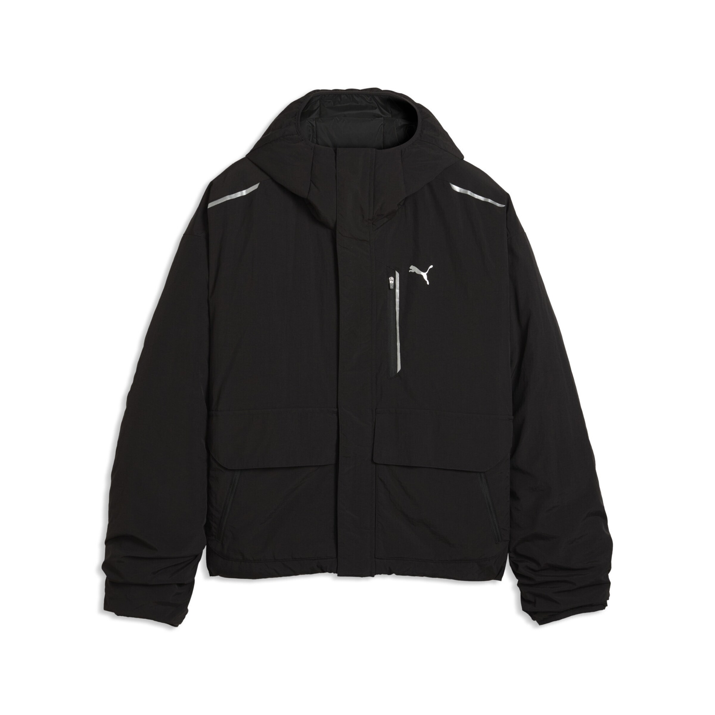 PUMA Sportjacke in S in schwarz, Produktansicht