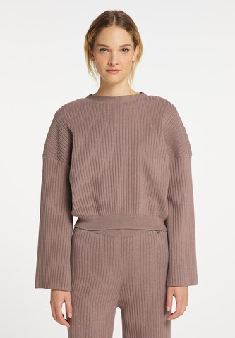 DreiMaster Maritim Sweater in Pink: front