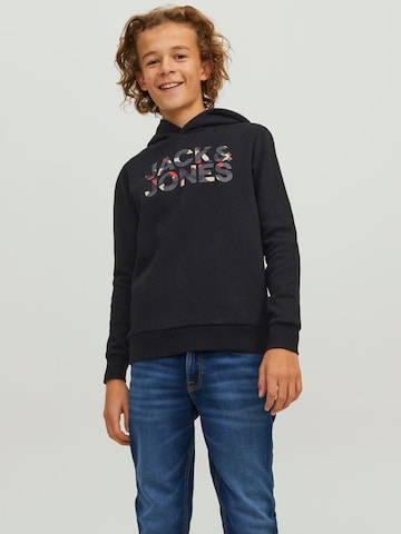 Jack & Jones Junior Mikina – modrá: přední strana