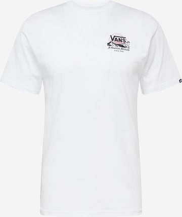 VANS T-Shirt 'POSITIVE ATTITUDE' in Weiß: predná strana