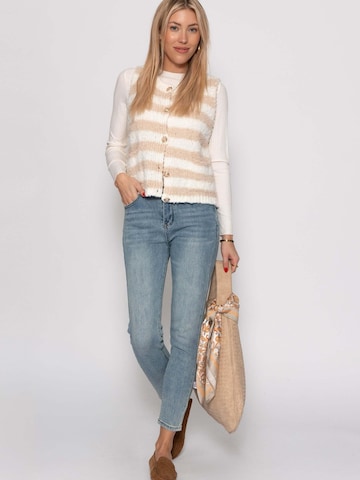 SASSYCLASSY Weste‌‌‌‌‌‌‌‌‌ in Beige