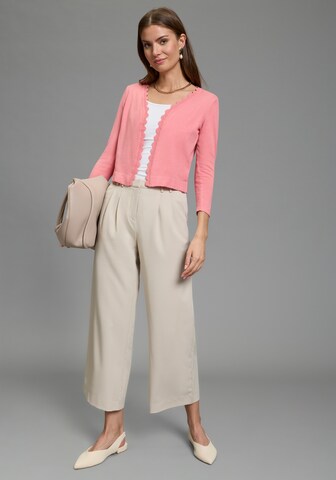 LAURA SCOTT Knit Cardigan in Pink
