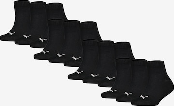 Calzino di PUMA in nero: frontale
