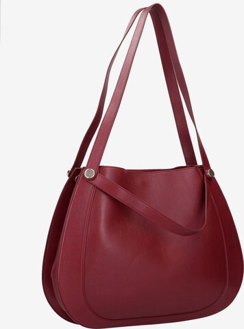 Borbonese Handbag 'Arquette' in Red