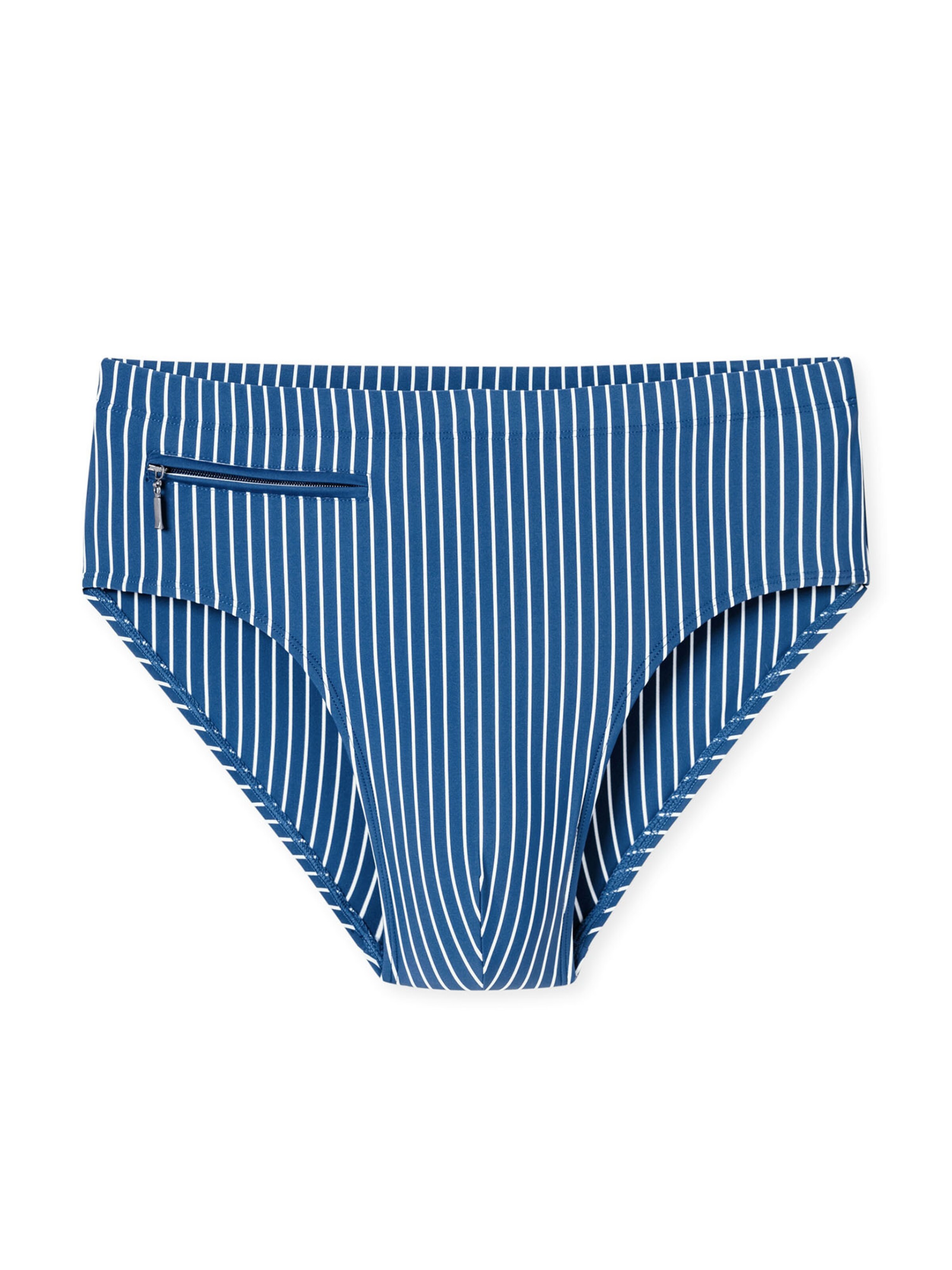 SCHIESSER Swim Trunks ' Ocean Swim ' in Blue / White, Item view