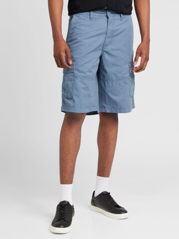 JACK & JONES - Regular Calças cargo 'COLE CAMPAIGN' em azul: frente