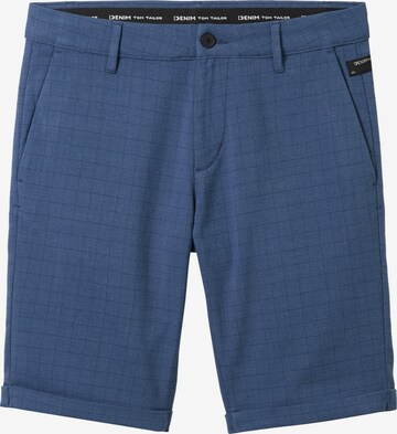 TOM TAILOR DENIM Regular Chino Pants in Blue: front