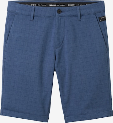 Regular Pantaloni eleganți de la TOM TAILOR DENIM pe albastru: față