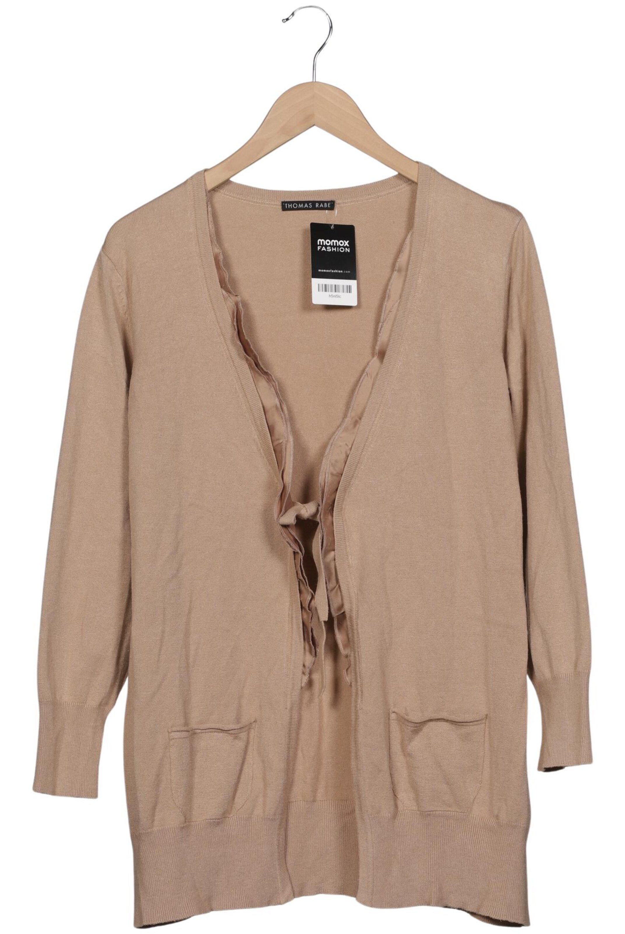 Rabe Strickjacke 11XL in Beige: Vorderseite