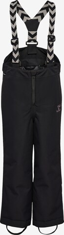 Hummel Regular Outdoor Pants in Black: front