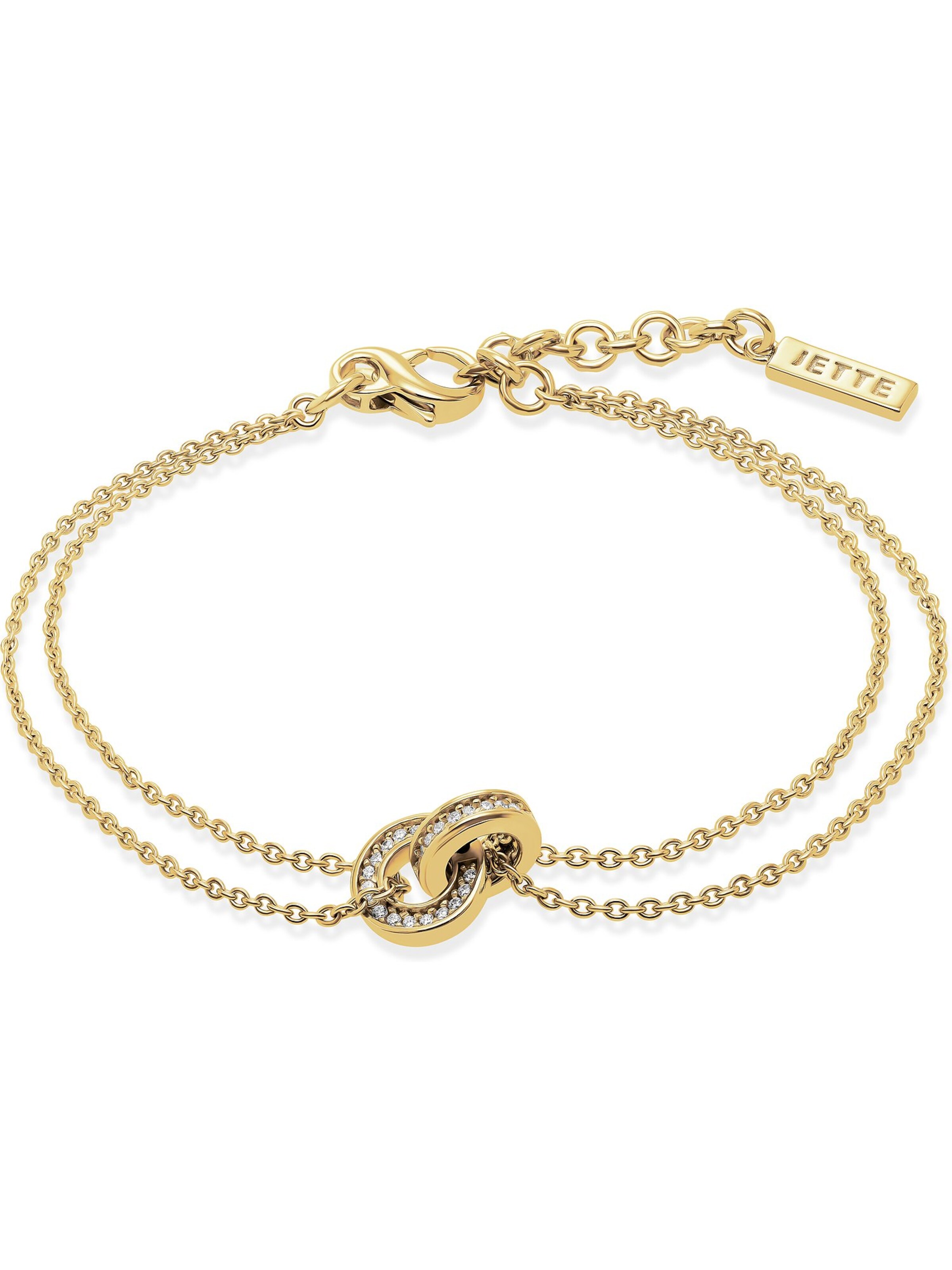 JETTE Bracelet in Gold: front