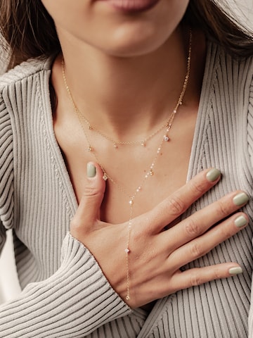 Hey Happiness Ketting 'Ellipse Duo' in Goud