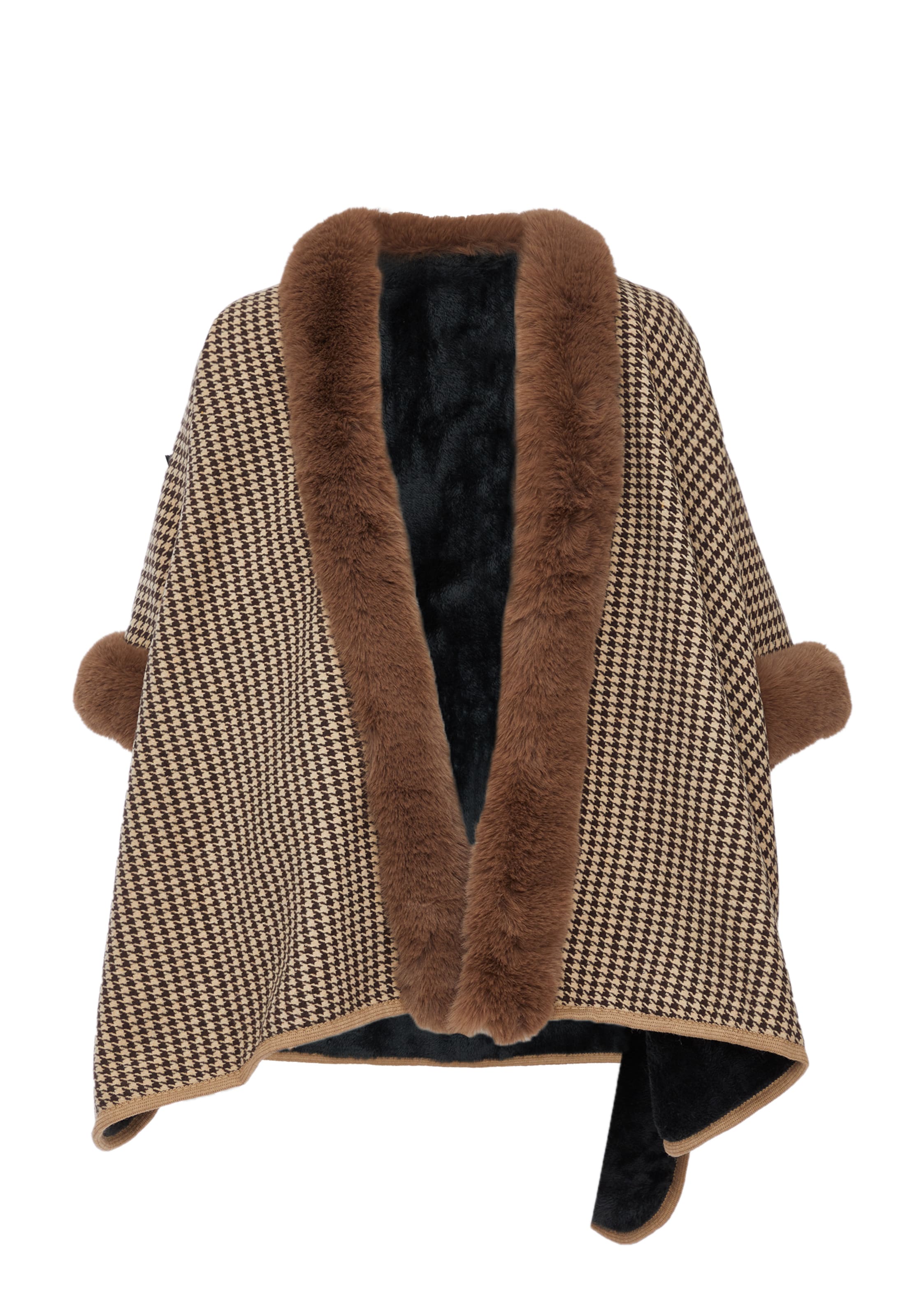 OSHA Cape in Braun: Vorderseite