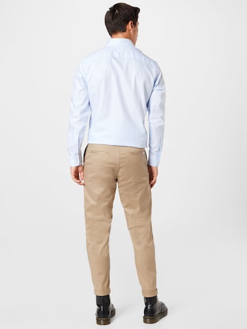 Coupe slim Pantalon chino 'Repton' SELECTED HOMME en beige