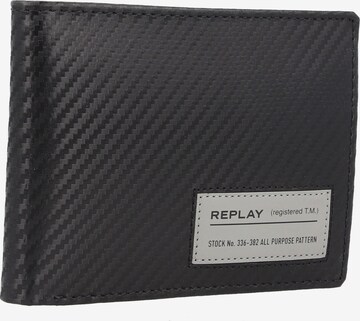 REPLAY Wallet in Black