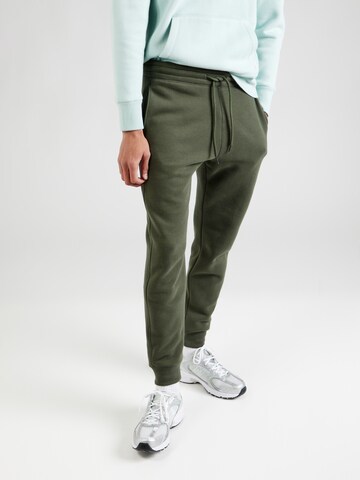 HOLLISTER Tapered Broek 'ALWAYS-ON' in Groen: voorkant