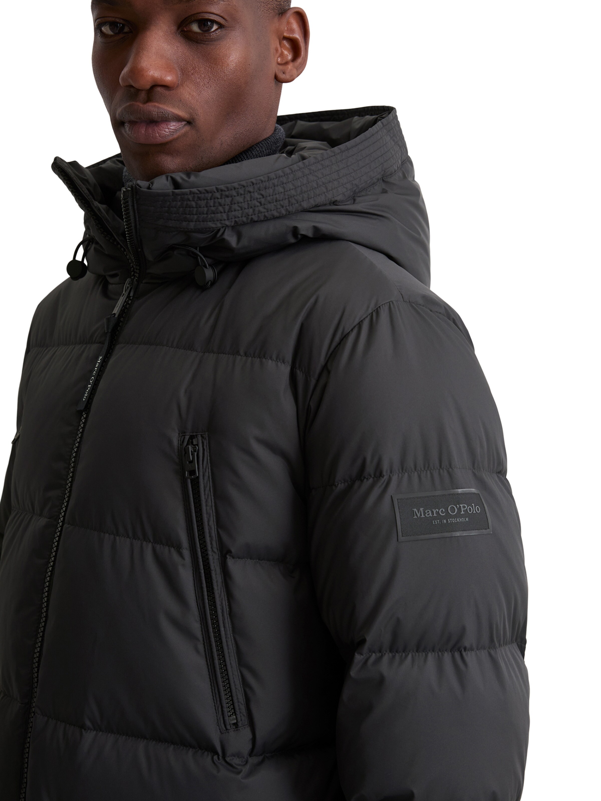 Manteau d’hiver Marc O'Polo en noir