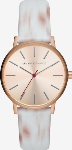 ARMANI EXCHANGE Analog Watch in Pink: front
