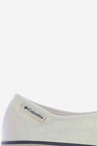 COLUMBIA Flats & Loafers in 39,5 in White