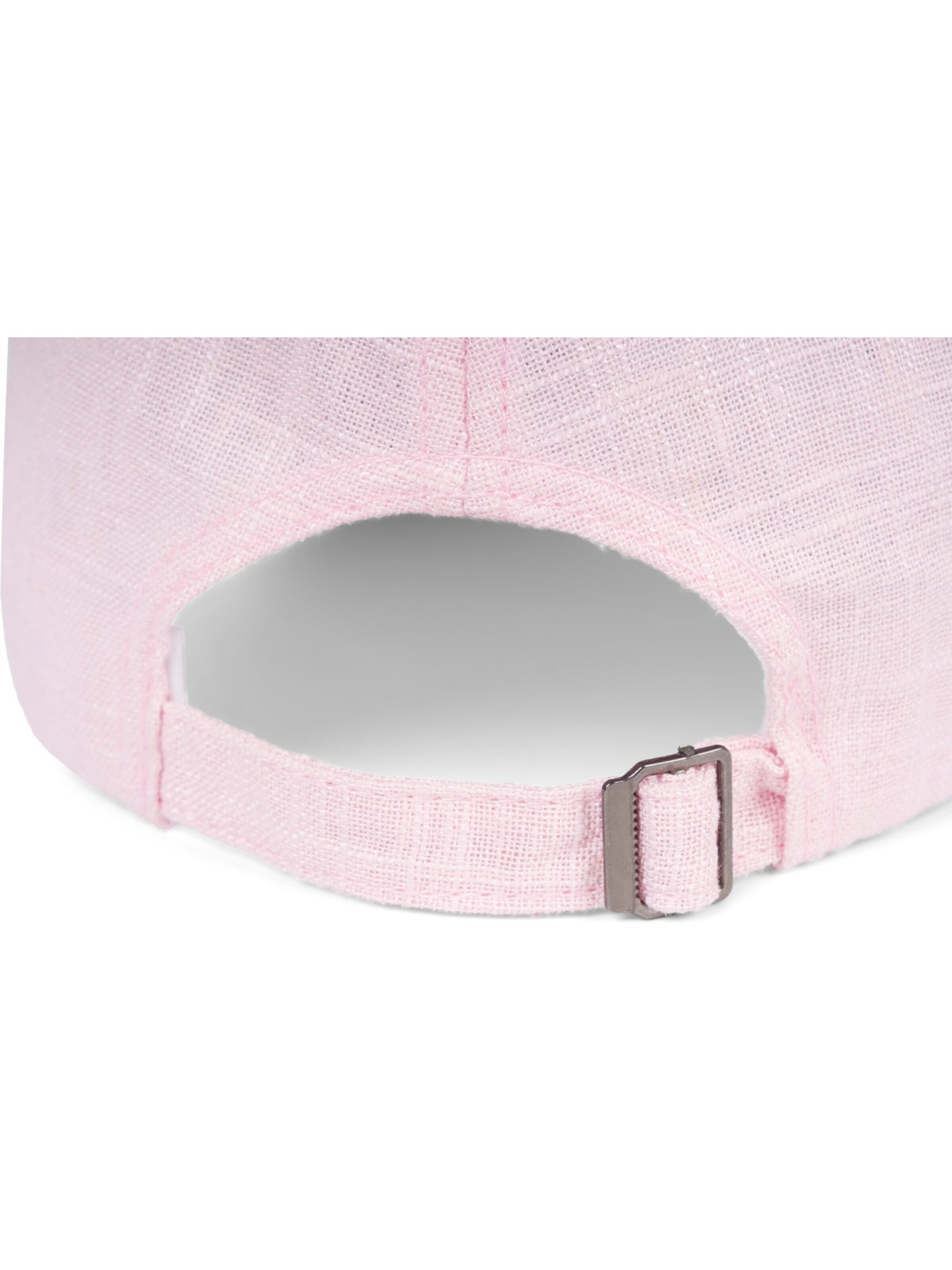styleBREAKER Cap 'Leinen Baseball Cap' in Pink