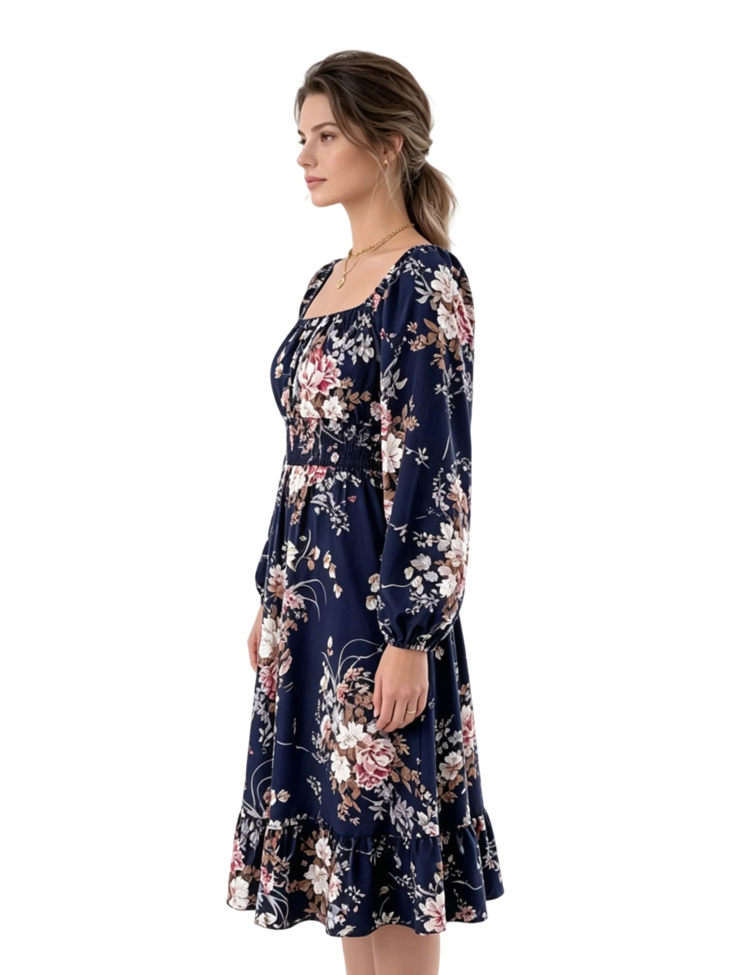 Yesfashion Kleid‌‌‌‌‌‌‌‌ in Blau