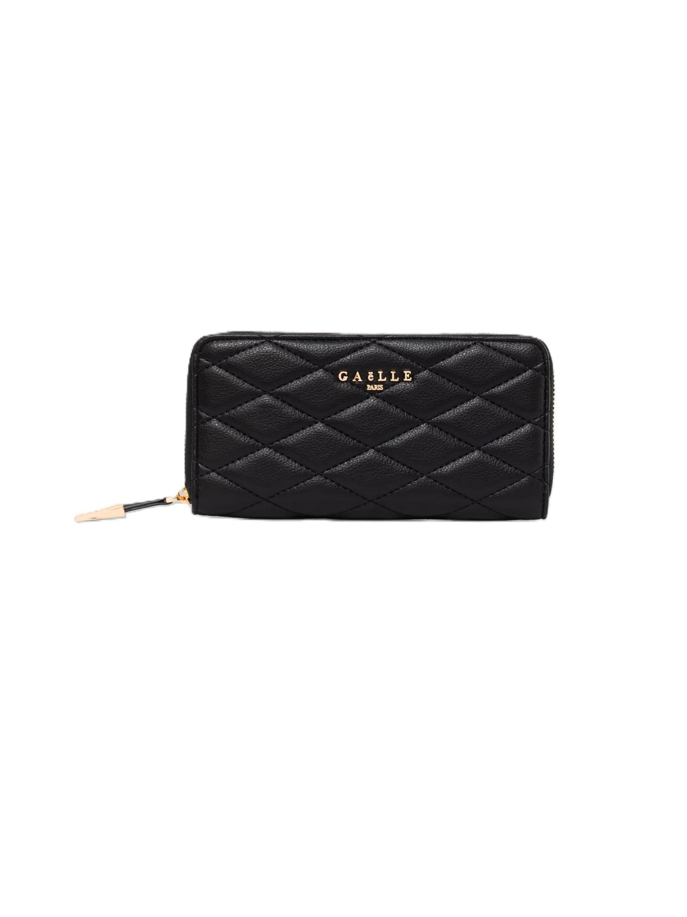 Gaelle Paris Wallet 'GAACW03318' in Black: front