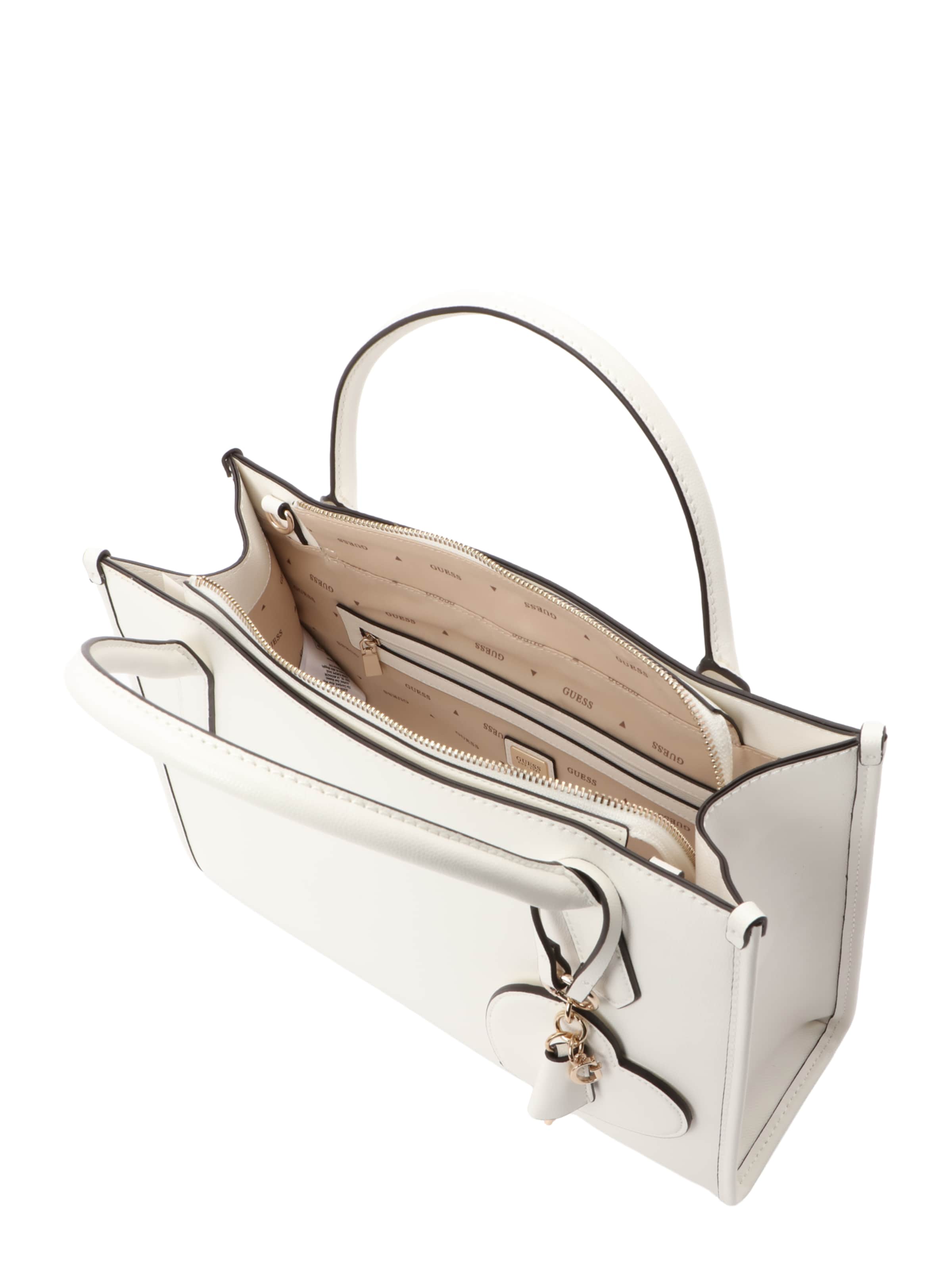 GUESS - Malas de tiracolo 'Isobel' em branco