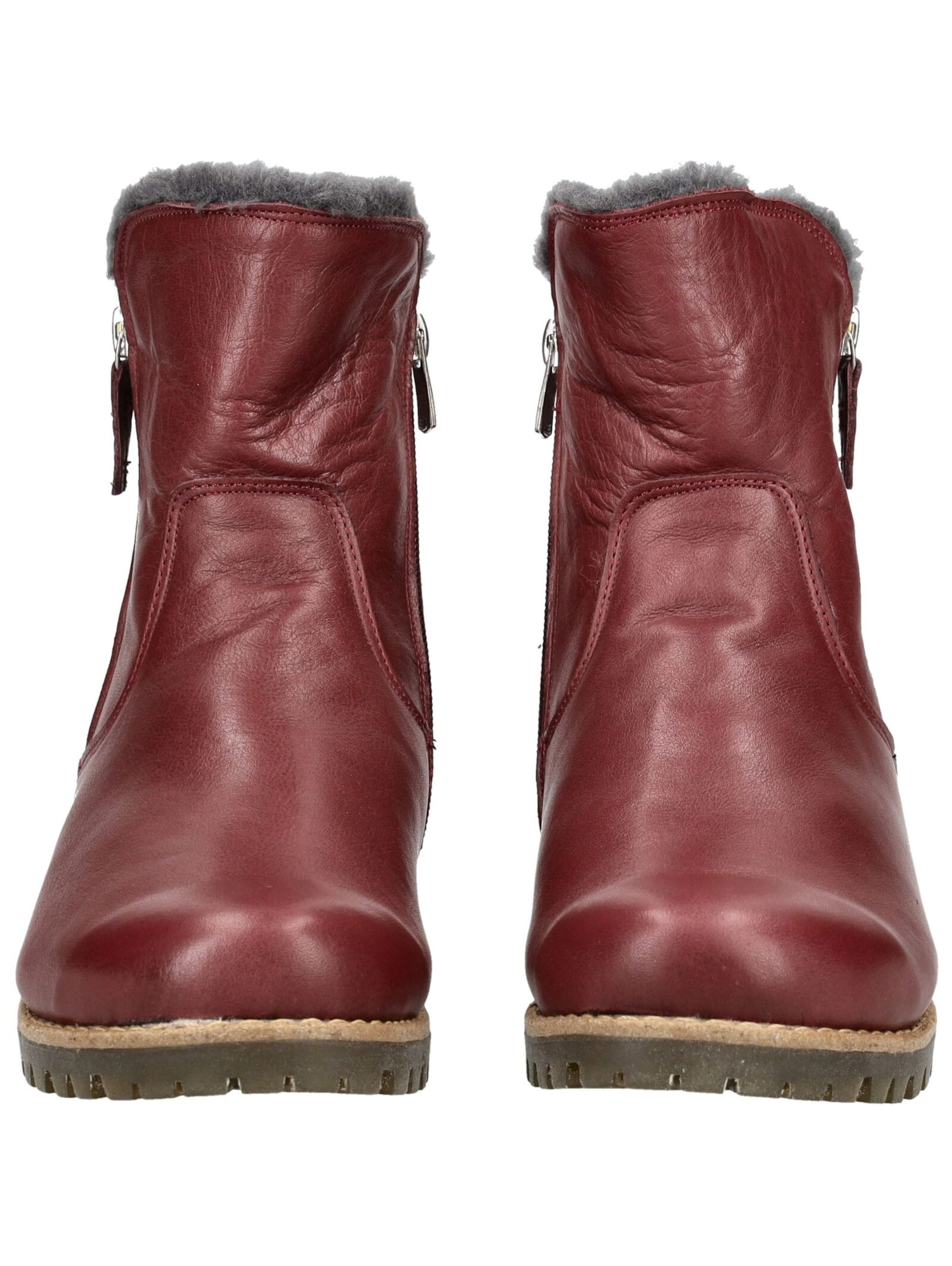 ANDREA CONTI Ankle Boots in Red